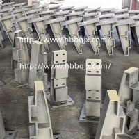 供应铸铁铸钢桥梁护栏 立柱桥梁防撞支架 交通设施
