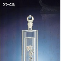 重庆手工工艺酒瓶制造厂家~河间宏艺公司厂家定制内置酒瓶