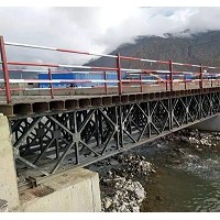 浙江杭州贝雷桥「沧顺路桥」钢便桥费用